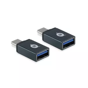 Conceptronic DONN USB-C to USB-A OTG Adapter 2-Pack