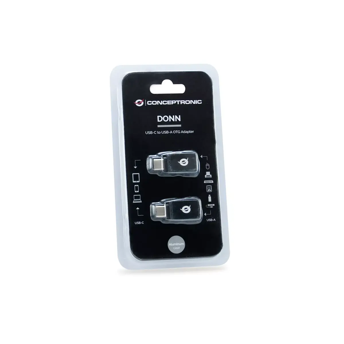 USB-C to USB-A OTG Adapter Conceptronic DONN03G Photo 5