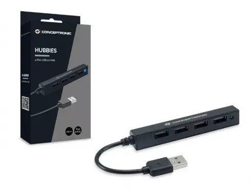 USB хаб Conceptronic HUBBIES 4-Port USB 2.0 Hub Photo 2