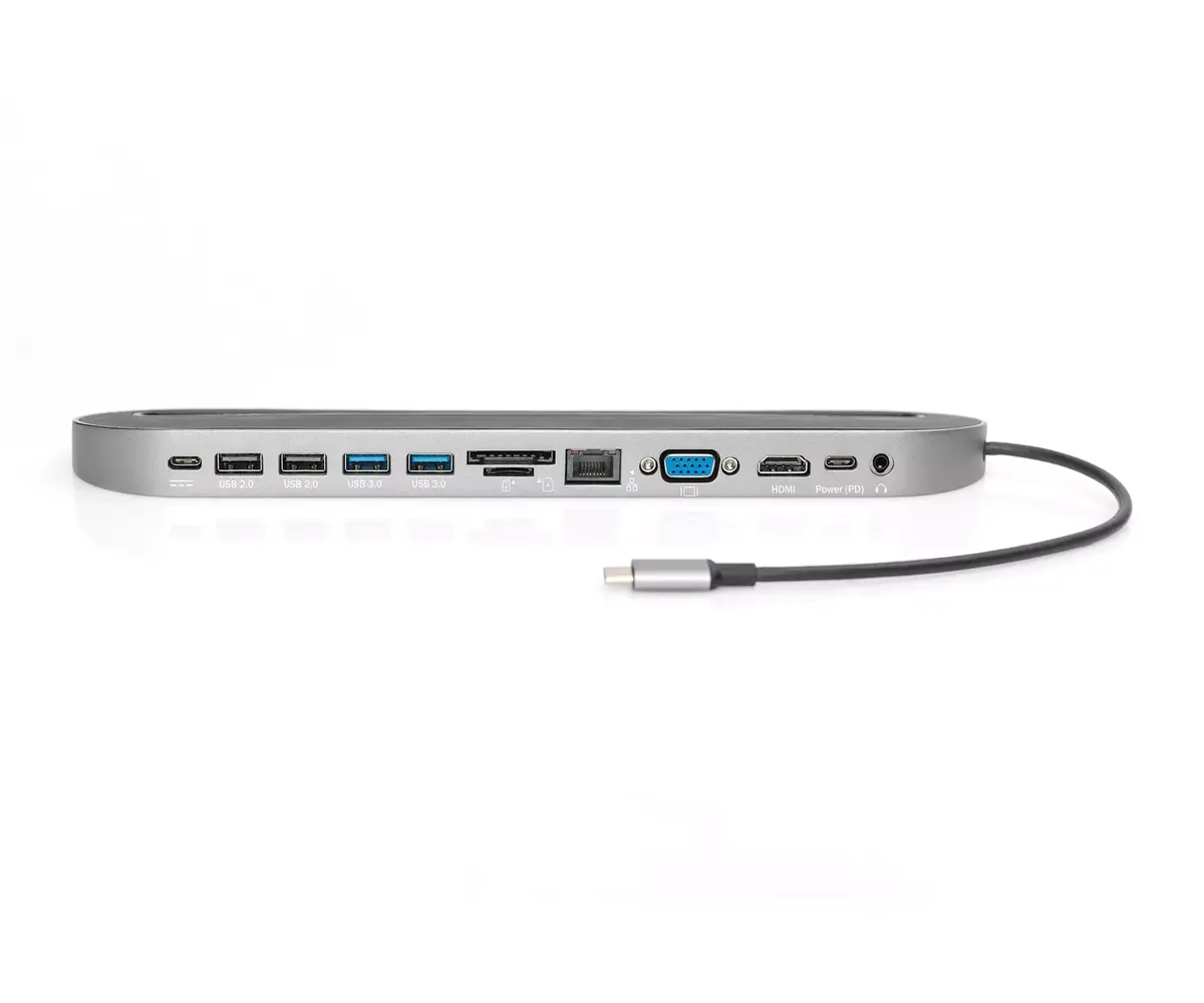 DIGITUS USB‑C док‑станция 12‑портовая — DA-70888 Photo 6