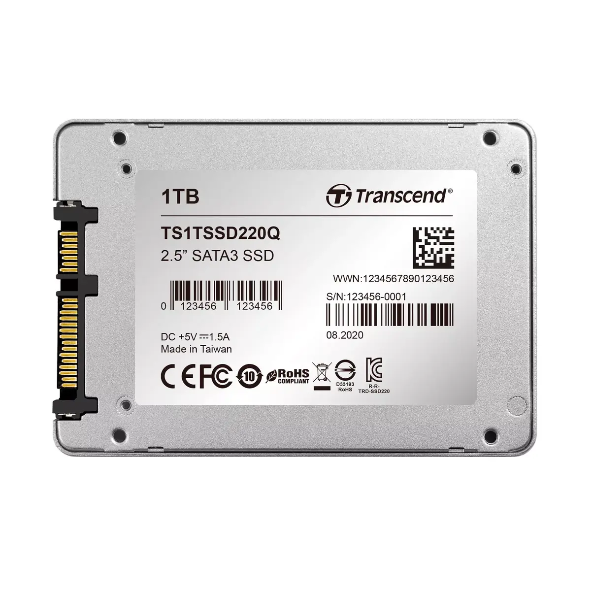 SSD diskdziņš Transcend 1TB SSD220Q Photo 3