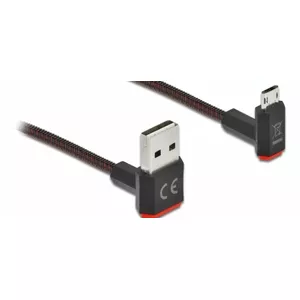 USB Cable DeLOCK EASY-USB 2.0 Type-A to Micro-B 0.2m Black