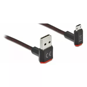 USB Cable DeLOCK EASY-USB 2.0 Type-A to Micro-B 1m Black