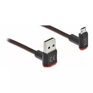 USB Cable DeLOCK EASY-USB 2.0 Type-A to Micro-B Male 2m Black