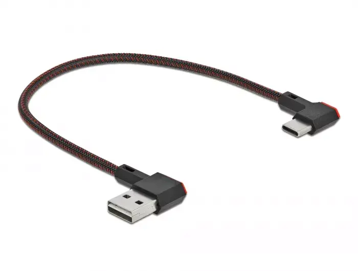USB kabelis DeLOCK EASY-USB 2.0 Type-A uz Type-C Photo 2