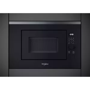 Whirlpool WMF201G mikroviļņu krāsns Iebūvēts Mikroviļņu krāsns ar grilu 20 L 800 W Melns, Nerūsējošs tērauds