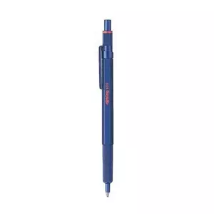 Clip-on retractable ballpoint pen Rotring 600 Blue