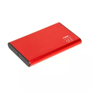 HDD/SSD enclosure IBOX HD-05 Red 2.5" — USB 3.2 Gen 1 (5 Gbit/s), JMicron JMS578, up to 10 TB
