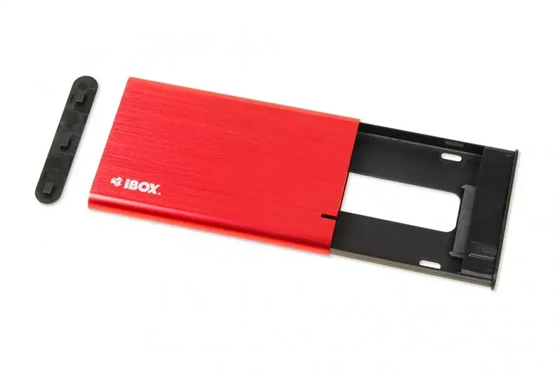 HDD/SSD enclosure IBOX HD-05 Red 2.5" Photo 5