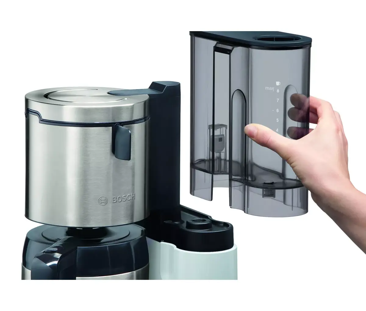 Drip coffee maker Bosch 1.1 L TKA8A681 Photo 2