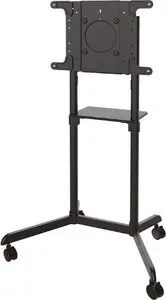 Neomounts NS-M1250BLACK TV trolley for 37-70-inch screens rotatable black steel stand