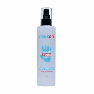 VIRUSOFF Augstas kvalitātes Roku Dezinfekcijas līdzeklis - Gels ar 70% Etanola saturu 250ml