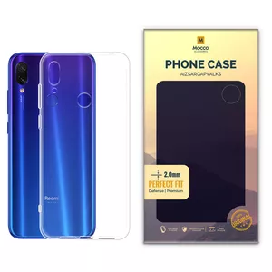 Protective silicone case Mocco for Xiaomi Redmi Note 8T, transparent, 2 mm