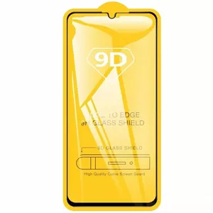 RoGer Full Face 9D Tempered Glass Full Coveraged with Frame Xiaomi Mi 10 Lite Black