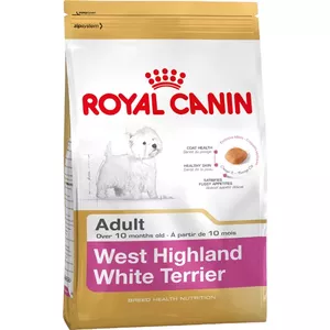 Sausais barības produkts suņiem Royal Canin West Highland White Terrier Adult 3 kg — vistas, mazas šķirnes, āda un kažoks