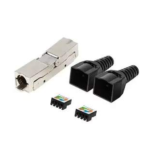 LANBERG network plug 2x RJ-45 FTP Cat6 8P8C, model PL2S6-6000TL
