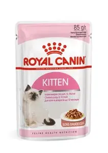 Wet kitten food pouch Royal Canin Kitten Gravy 85 g — chicken flavour