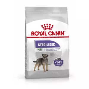 Sausais barības produkts suņiem Royal Canin Mini Sterilised Care — 3 kg, vistas garša, sterilizētām mazajām šķirnēm (5–10 kg), pieaugušajiem, 30% olbaltumvielu
