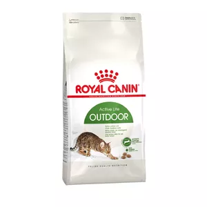Сухой корм для кошек Royal Canin Outdoor Adult с мясом птицы 400 г, 30% белка, 20% жира