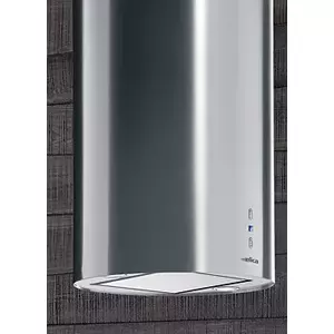 Salaas tipa tvaika nosūcējs Elica Tube Island IX/A/43 — nosūcējs ar ventilāciju, 470 m³/h, nerūsējošais tērauds, sensora vadība