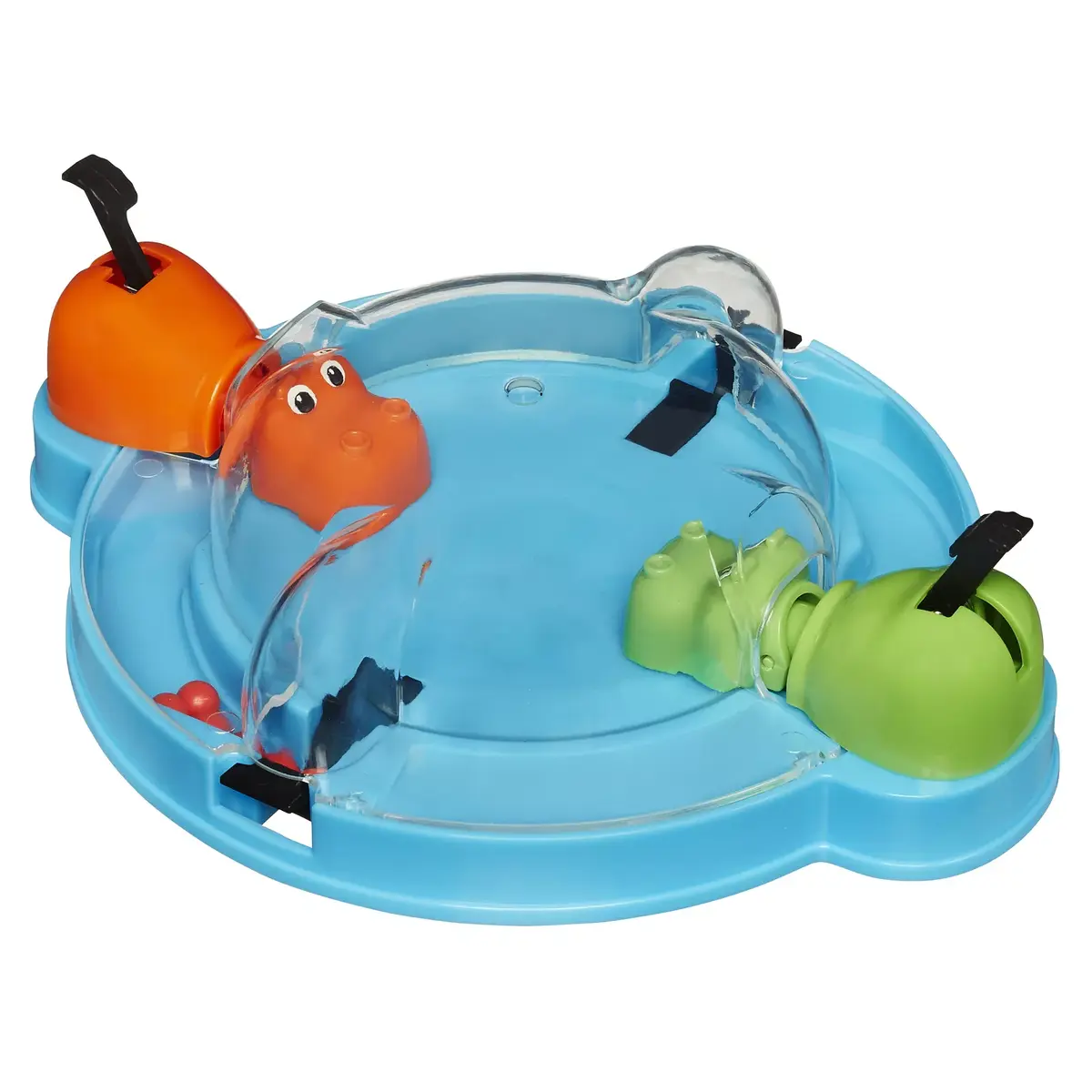 HASBRO Hungry Hungry Hippos Grab & Go — ceļojumu galda spēle Photo 4
