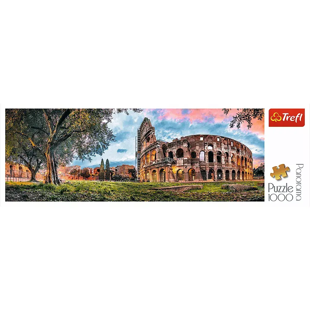 Пазл TREFL Colosseum at dawn — 1000 деталей Photo 2