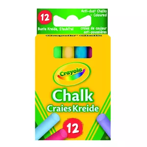 Crayola 12 coloured chalk