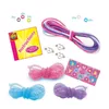 Bērnu rotu izgatavošanas komplekts SES Creative Glitter bracelets 14128S Photo 2