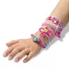 Bērnu rotu izgatavošanas komplekts SES Creative Glitter bracelets 14128S Photo 6
