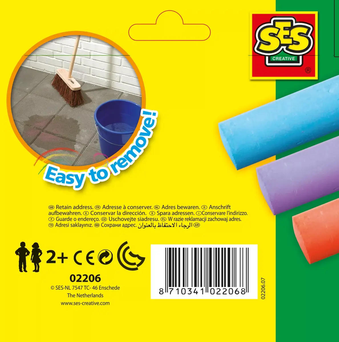 SES Playground krīti 6 gab. Photo 3