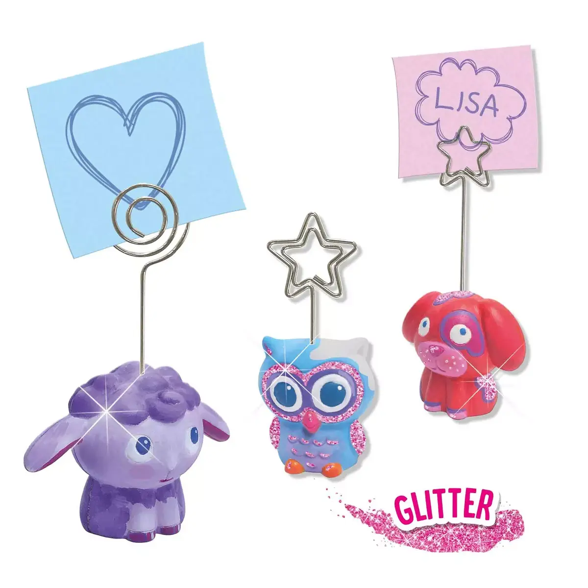 SES liešanas un krāsošanas komplekts — piezīmju turētāji, 12 gab. Photo 4