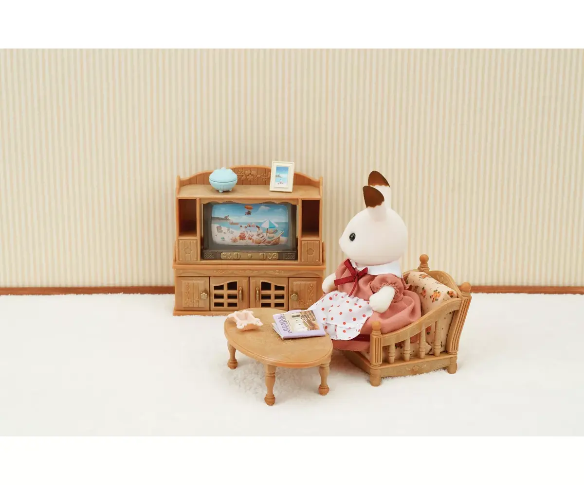 Фигурка игрушка Sylvanian Families Comfy Living Room Set Photo 3