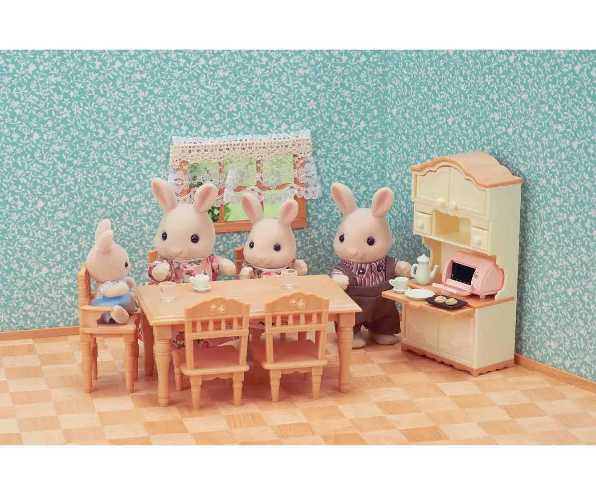 Игрушечная фигурка Sylvanian Families Dining Room Set Photo 5