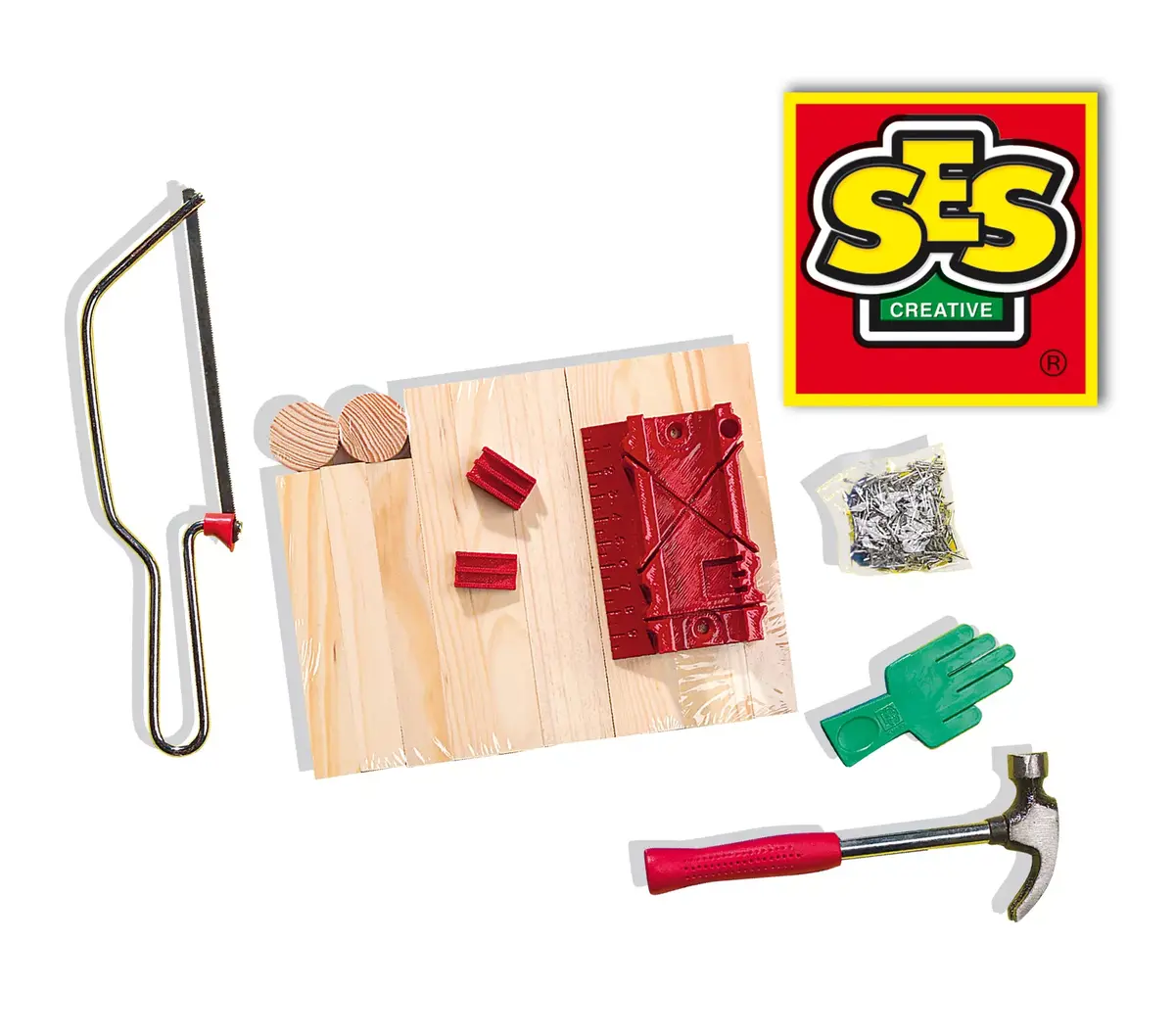 Bērnu radošais komplekts SES Creative Woodwork set deluxe Photo 3