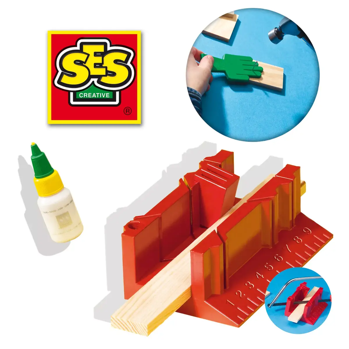 Bērnu radošais komplekts SES Creative Woodwork set deluxe Photo 4