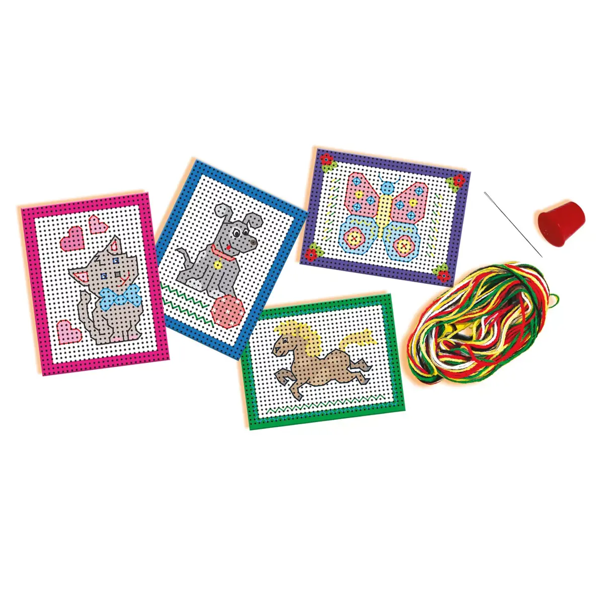 Детский набор для творчества SES Creative I learn to embroider Photo 7