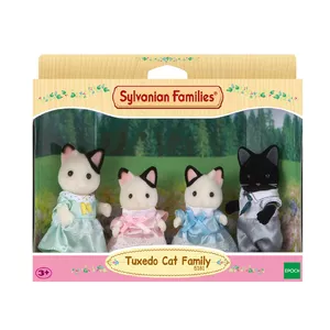 Sylvanian Families Tuxedo Cat Family