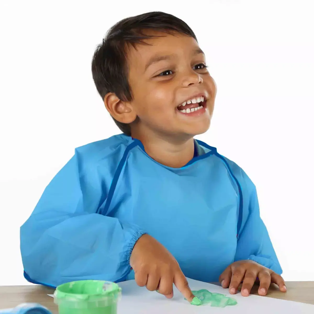 SES Creative Apron — bērnu zils priekšauts Photo 6