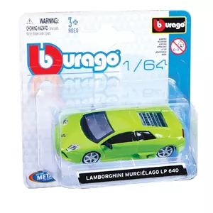 Die-cast car set Bburago 1:64 DC Auto Ass — multiple models, multicolour, recommended age 3+