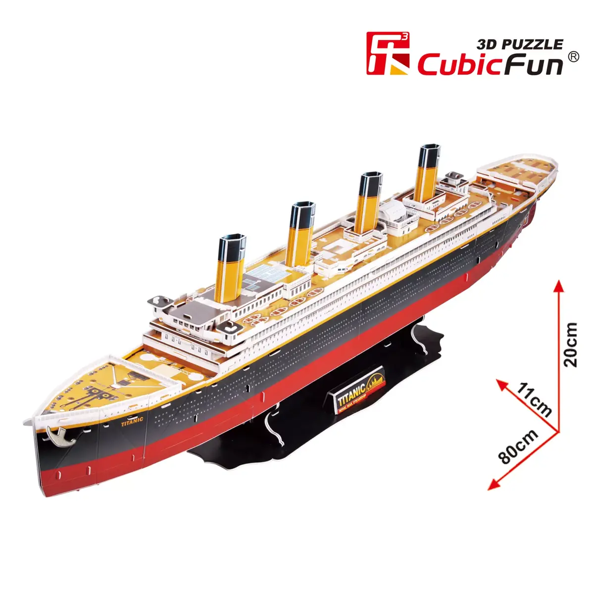 3D-пазл Cubicfun Titanic Big T4011H Photo 5
