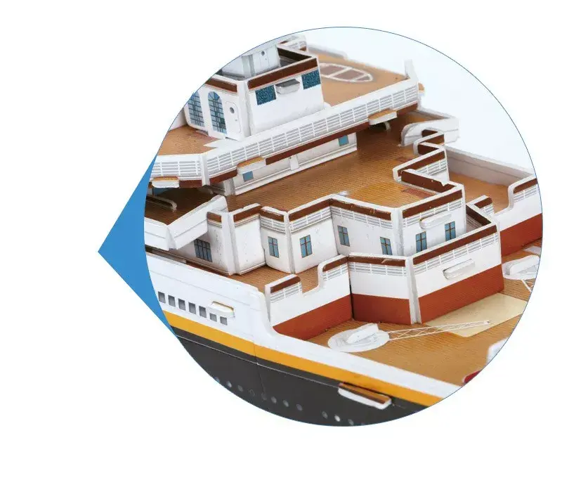 3D-пазл Cubicfun Titanic Big T4011H Photo 4