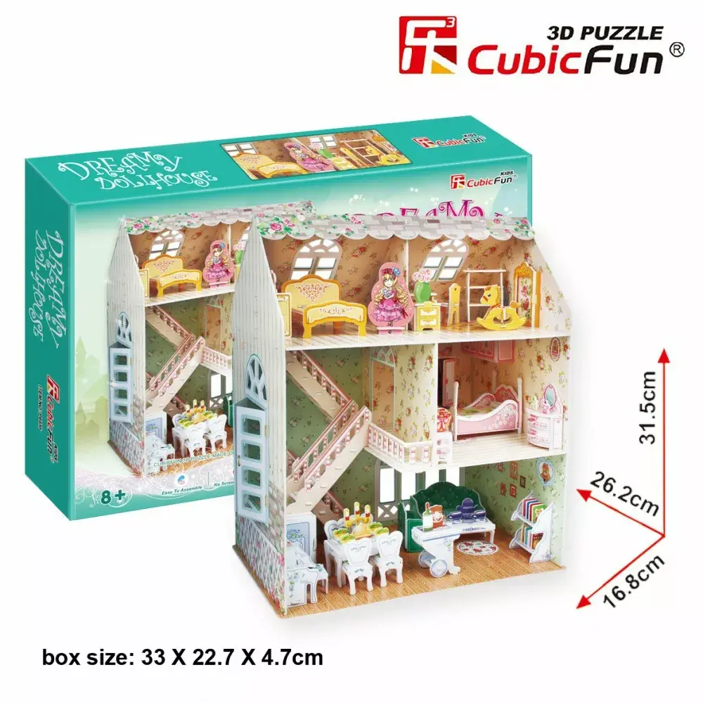 CubicFun P645H 3D leļļu māja Photo 2