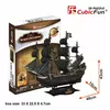 3D puzle CubicFun Pirātu kuģis 'Karalienes Annas atriebība' T4005H Photo 3