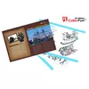 3D puzle CubicFun Pirātu kuģis 'Karalienes Annas atriebība' T4005H Photo 8
