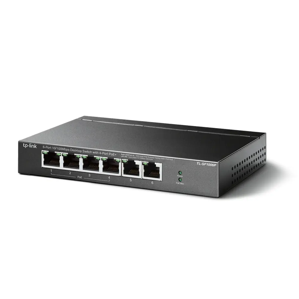 TP-Link TL-SF1006P Network Switch Photo 2