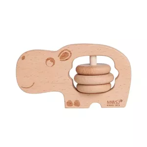 iWood Handbell Hippo woo den