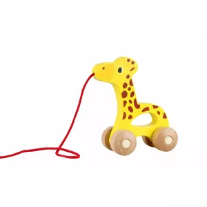 iWood Pull Along Giraffe wooden