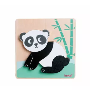 iWood Animal puzzle Pand koka