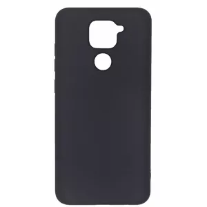 Evelatus Soft Touch TPU vāciņš priekš Xiaomi Redmi Note 9 — melns