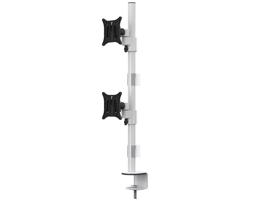 Galda stiprinājums Multibrackets M VESA Officeline Dual Vertical White Photo 3